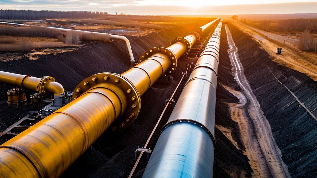 Industrial drone inspection of oil pipeline